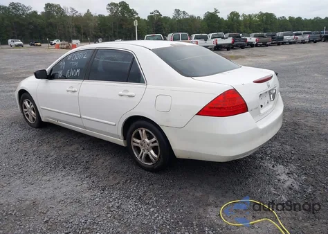 2007 Honda Accord 2.4 Ex from USA, damaged, VIN 1HGCM56757A010712